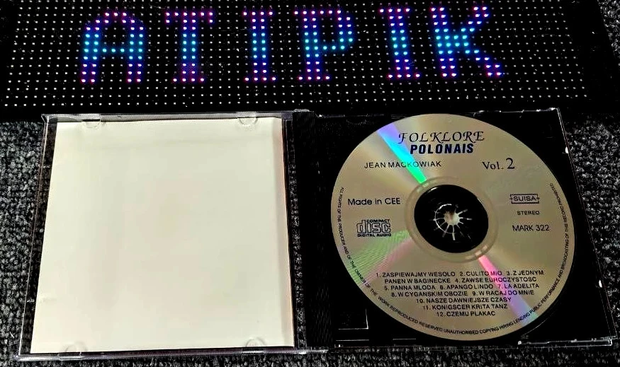 🎧 Folclore Polaco Vol 2 - Jean Mackowiak - CD Rare Tradition🎁 – photo 3